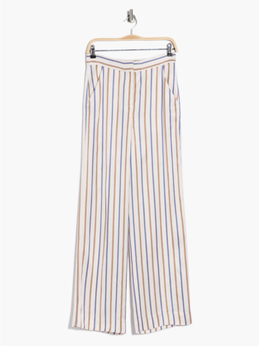 VERONICA BEARD Girgore Stripe Wide Leg Pants Sz 6 NWT $498